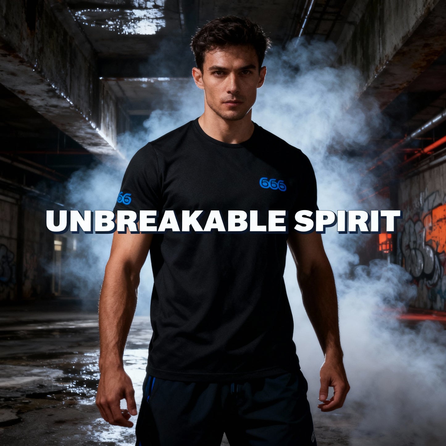 Man Tee Shirt - 666 Ice Blue