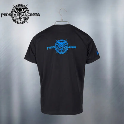 Man Tee Shirt - 666 Ice Blue PERSEVERANCE666 SPORTSWEAR