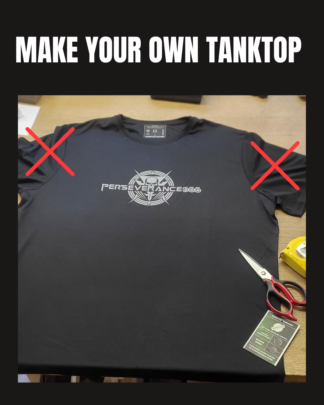 Men Black Shirt - Metal Powered