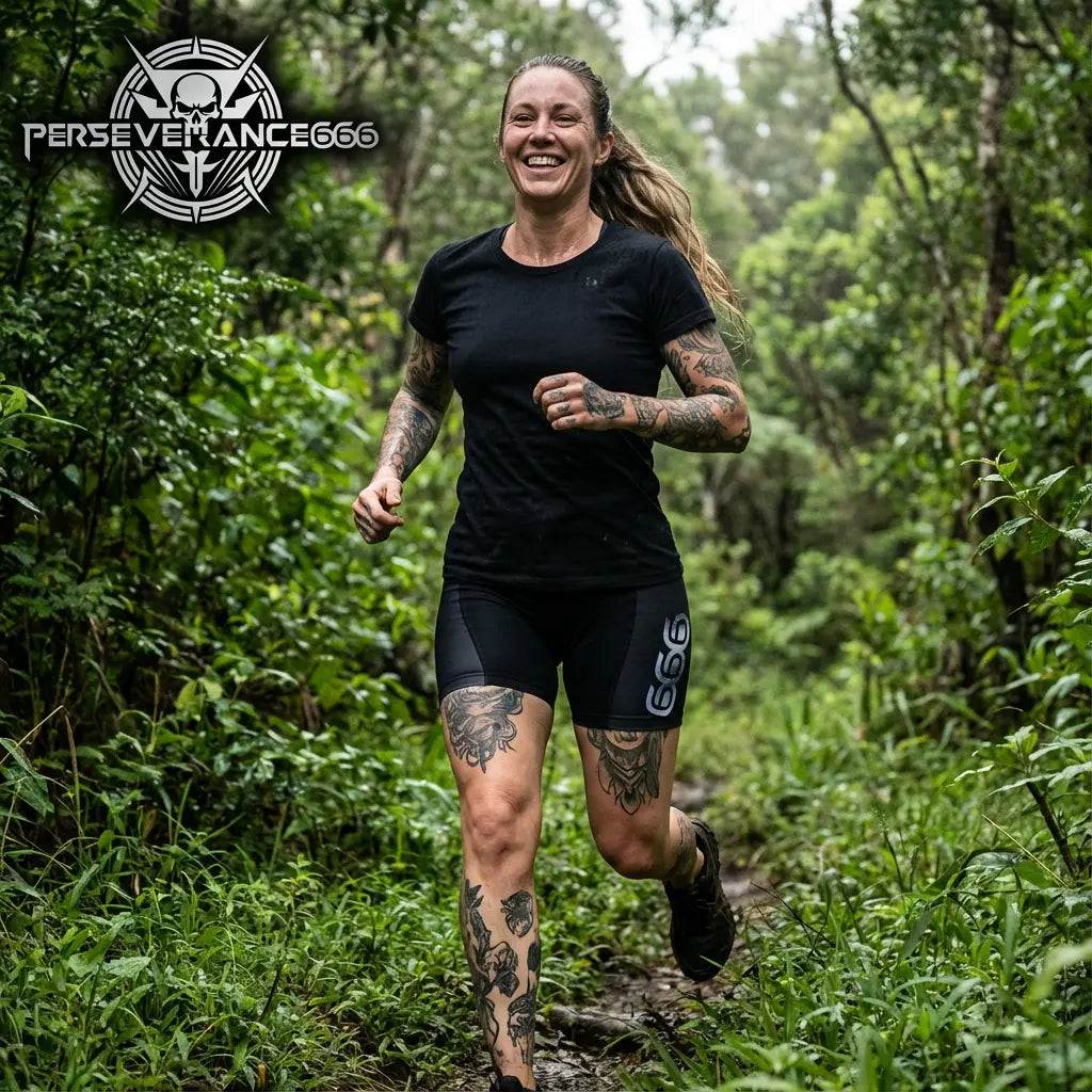 Woman Slim Fit Shorts - PV666 PERSEVERANCE666 SPORTSWEAR