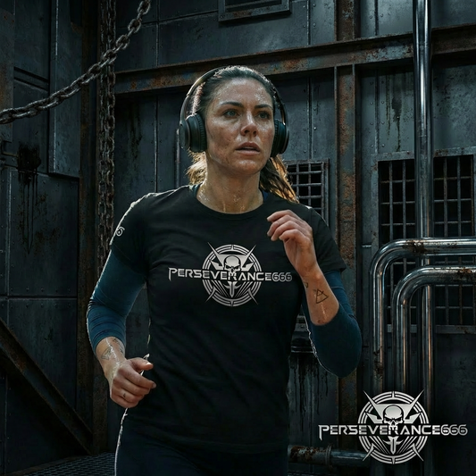 Woman Black Shirt - Metal Powered