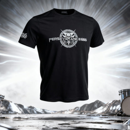 Man Tee Shirt - Grey Metal Powered