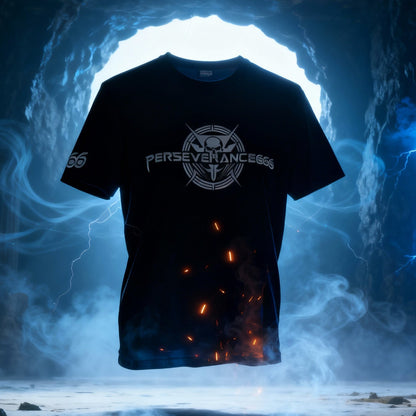 Woman Tee Shirt - Grey Metal Powered