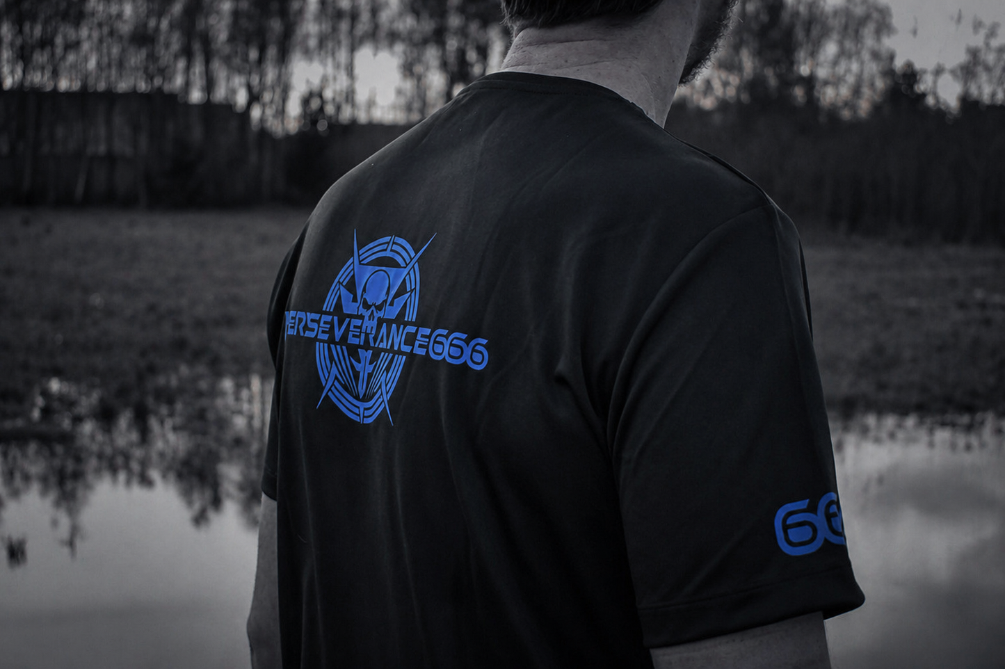 Men Tee Shirt - 666 Ice Blue
