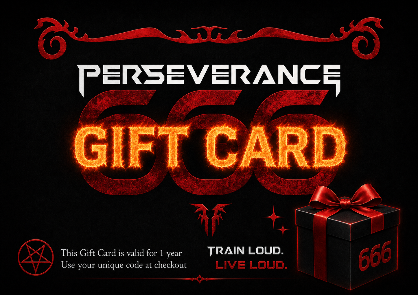 PERSEVERANCE666 GIFT CARD