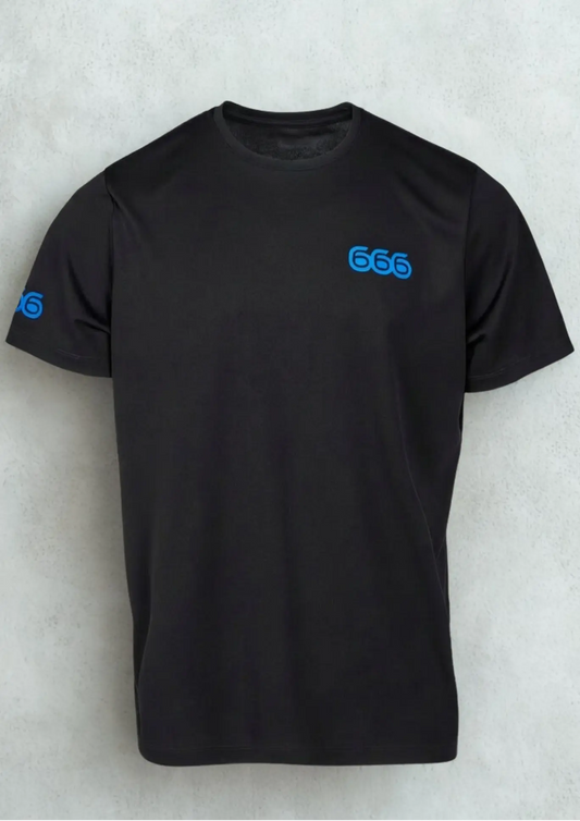 Man Tee Shirt - 666 Ice Blue PERSEVERANCE666 SPORTSWEAR
