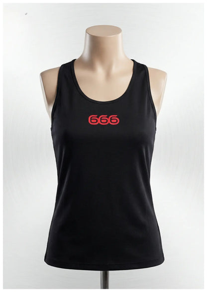 Woman Tanktop - 666 Devils Red PERSEVERANCE666 SPORTSWEAR